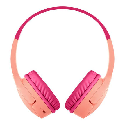 Original Belkin Kids Wireless On-Ear Headphones Pink AUD002BTPK