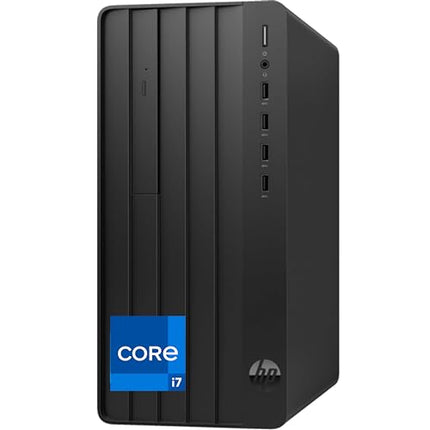 HP PRO TOWER 290 G9 Desktop, Intel Core i7-12700, 8GB DDR4 3200 RAM, 512 GB SSD, Black, 1 Year Warranty