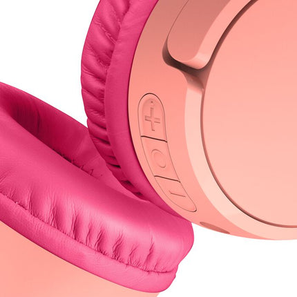 Original Belkin Kids Wireless On-Ear Headphones Pink AUD002BTPK
