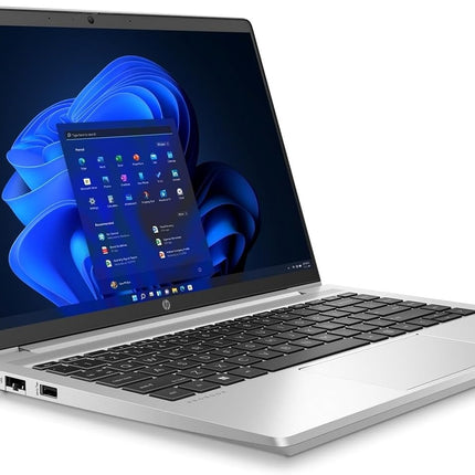 Refurbished HP PROBOOK 445 G9-AMD Ryzen 7 5825U, 16GB Ram, 256GB SSD, 14″ FHD Touchscreen, Pike silver aluminum, BOXED.