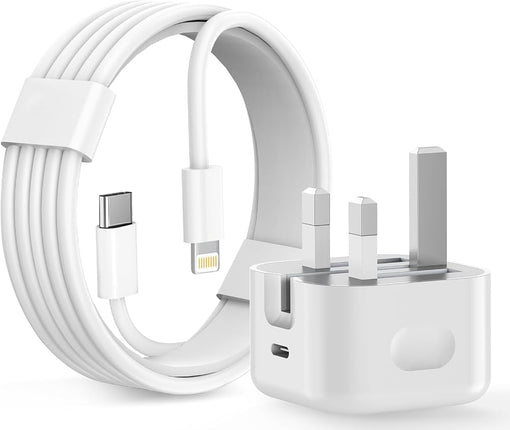 Original Apple 20W USB-C Fast Charger for iPhone 13 / 13 Pro / 13 Pro Max + 2m usb c to lightning , 6 months warranty