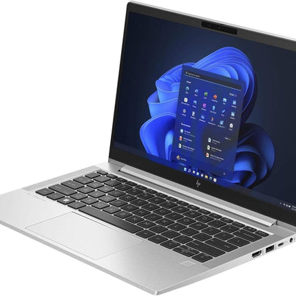 Slim HP EliteBook silver design
