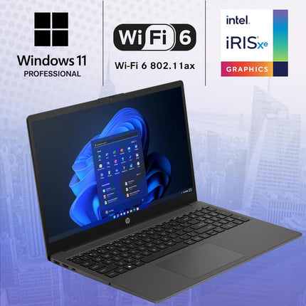 HP 250 G10 i5-1334U 8GB 512GB SSD 15.6" FHD Silver – FreeDOS, 1YR Warranty
