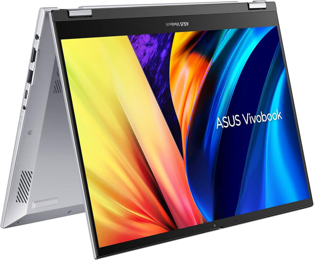 ASUS Vivobook S 14 Flip TP3402VA – Intel Core i7-13700H, 16GB RAM, 512GB SSD, 14″ WUXGA, Silver, 1-Year Warranty