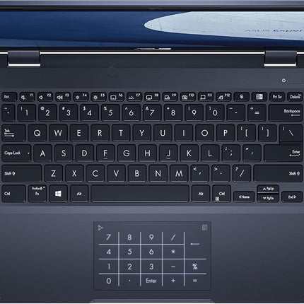 ASUS business laptop with stylus