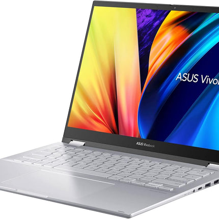 ASUS Vivobook S 14 Flip TP3402VA – Intel Core i7-13700H, 16GB RAM, 512GB SSD, 14″ WUXGA, Silver, 1-Year Warranty