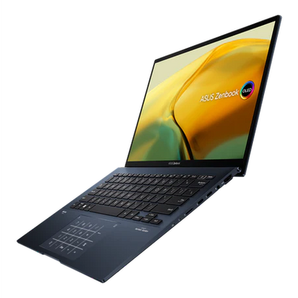 ASUS Zenbook 14 OLED UX3402ZA i7-1260P 16GB 512GB SSD WQXGA Touch – Ponder Blue, Win 11, 1YR warranty