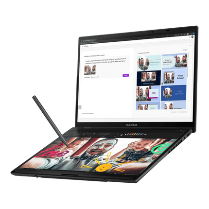 ASUS Zenbook Duo OLED UX8406MA Ultra 7-155H 16GB 1TB SSD Dual 3K Touch – Win 11, 2YR warranty