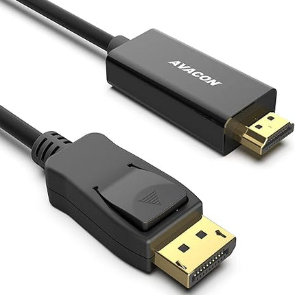 Gold-plated 4K DisplayPort HDMI