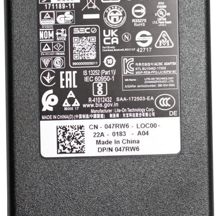 Dell 7.4mm 180W Laptop Charger