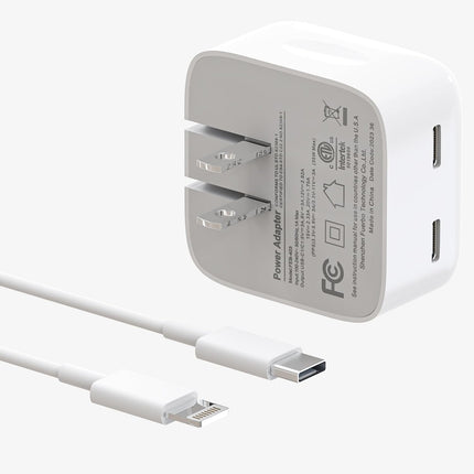 35W Dual USB-C Wall Charger