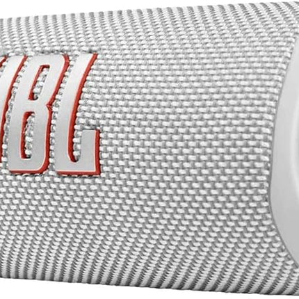 JBL Flip 6 Bluetooth Speaker – White for Travel & Outdoors