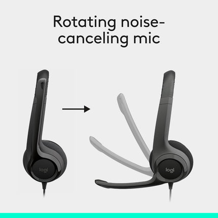 Logitech H390 padded ear cup