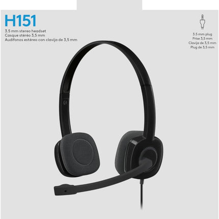 Wired headset for PC and phone