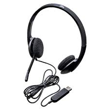 Logitech H340 headset with controls