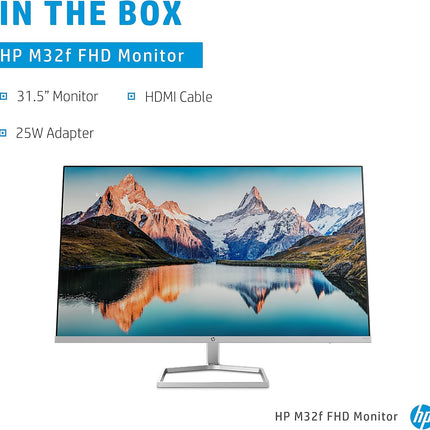 32" HP Monitor Side View