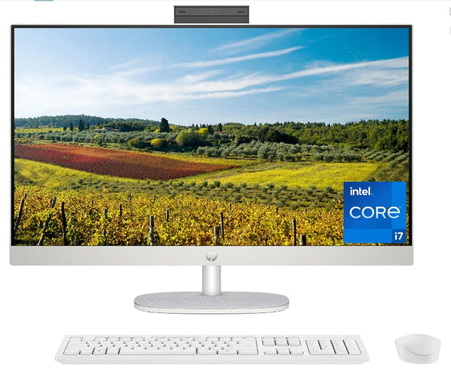 HP All-in-One 27-cr0086nh i7-1355U 8GB 512GB SSD 27" FHD Jet Black, 1YR Warranty