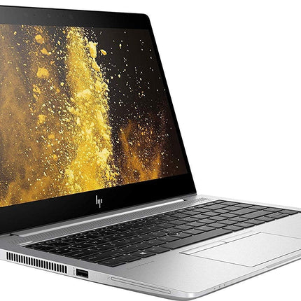 14-inch HP EliteBook open display