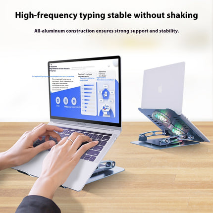 Laptop stand with fan Rotatable 360