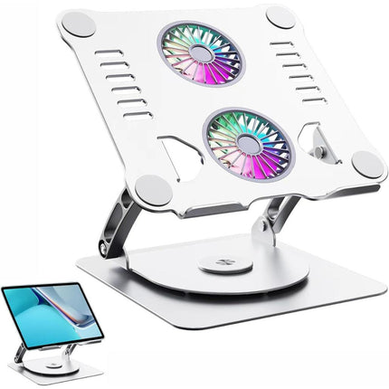 Laptop stand with fan Rotatable 360
