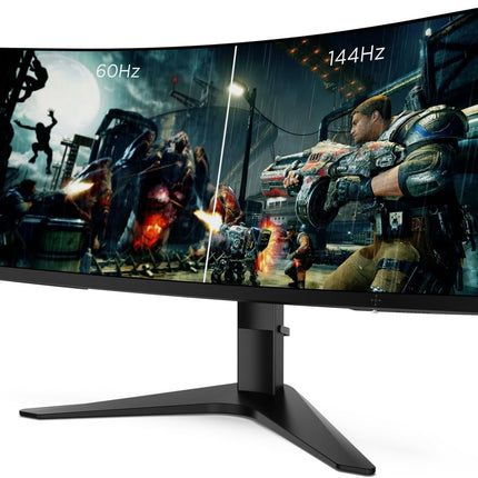 Lenovo G34w-30 34" Ultrawide QHD Curved Gaming Monitor with EyeSafe