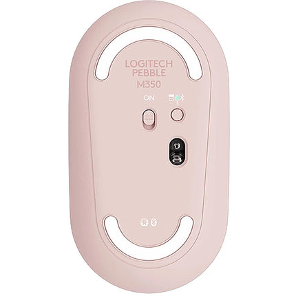 Logitech Pebble M350 Wireless Mouse – Rose