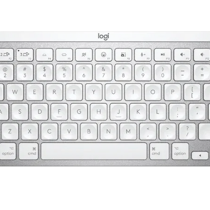 Compact Logitech Mac Bluetooth keyboard