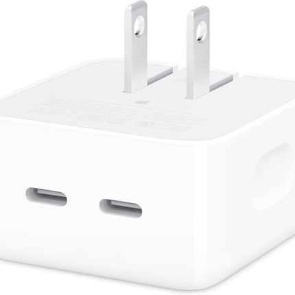 Compact 35W Dual Port Charger for iPhone 15
