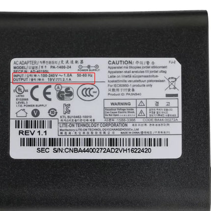 Samsung 5.0mm charging connector plug