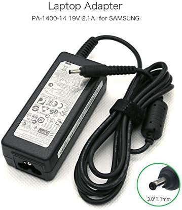 Compact Samsung laptop power brick