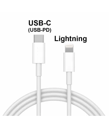 2M USB-C to Lighning Cable