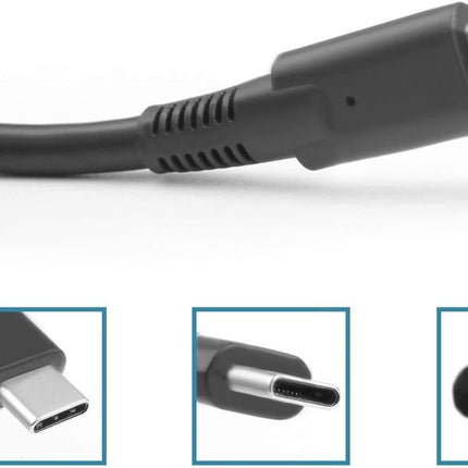 HP 20V 4.5A Type C 90W laptop charger