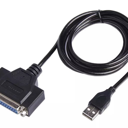 DB25 IEEE-1284 to USB 2.0 Cable