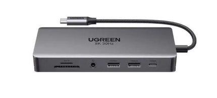 UGREEN USB-C Docking Station CM681 11-in-1 | Dual HDMI, Gigabit Ethernet, USB 3.2, 100W PD
