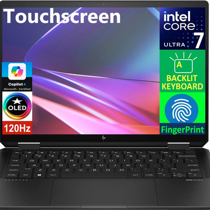 HP Spectre x360 touchscreen laptop