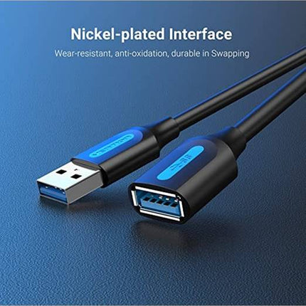 3-meter USB male to female