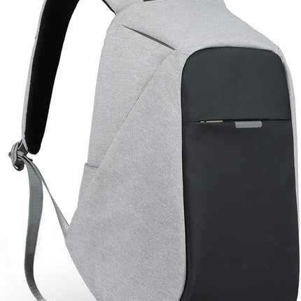 Anti - Theft Lptop Bag Grey - Brainy