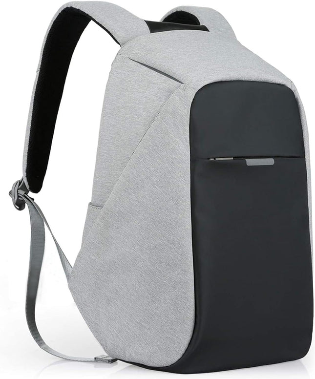 Anti - Theft Lptop Bag Grey - Brainy