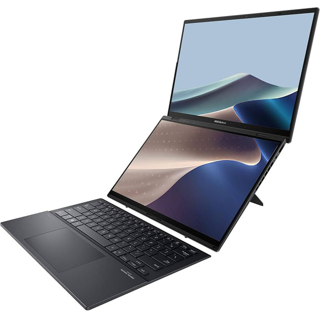 Asus Zenbook Duo UX8406MA, Intel® Core™ Ultra 9 Processor 185H 14.0", 3K OLED ,32GB LPDDR5X on board RAM, 2TB SSD Laptop - Brainy