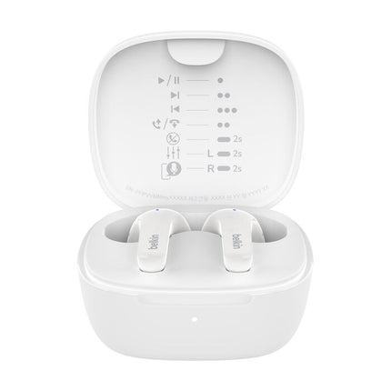 Original Belkin SoundForm Motion True Wireless Earbuds white AUC010BTWH
