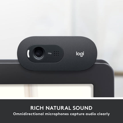Logitech C505 HD Webcam front view