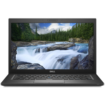 Latitude 7480 keyboard and touchpad view