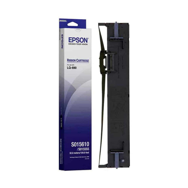 Epson LQ - 690 Ribbon Cartridge - C13S015610 - Brainy