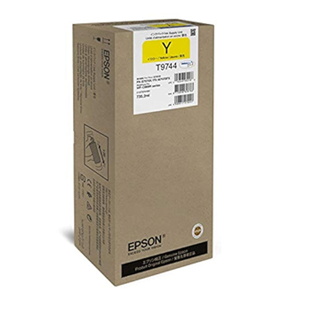 Epson T9744 Yellow XXL Ink Cartridge for WF - C869R Series - Brainy