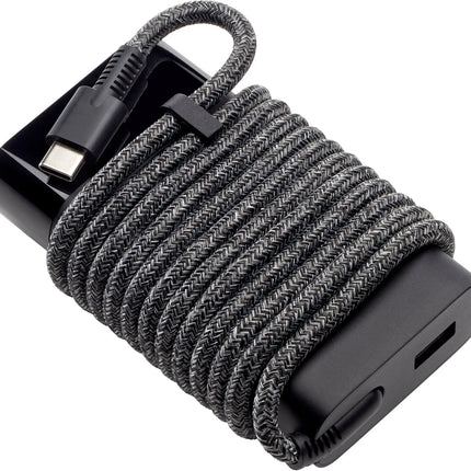 Original HP 20V 3.25A USB-C power adapter for HP laptops and Chromebooks