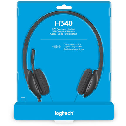 Noise-canceling headset Logitech H340