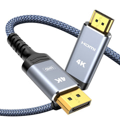 HDMI 2.0 to DisplayPort 1.2M 60Hz Cable