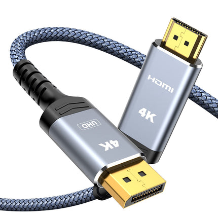 HDMI 2.0 to DisplayPort 1.2M 60Hz Cable