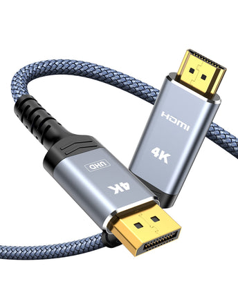 HDMI 2.0 to DisplayPort 1.2M 60Hz Cable