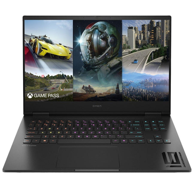 High-performance HP gaming laptop 16-inch